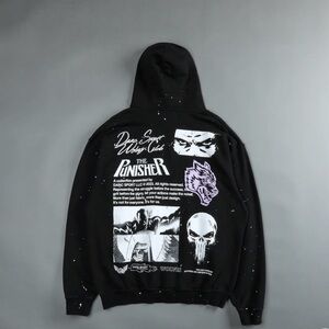 DARC SPORT X THE PUNISHER HOODIE “THE EYES” SOLD OUT SIZE MEDIUM NEW